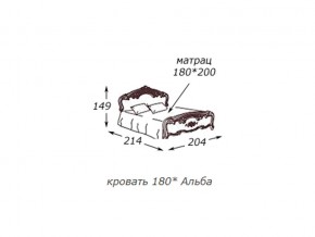 Кровать 2-х спальная 1800*2000 с ортопедом в Серове - serov.magazin-mebel74.ru | фото