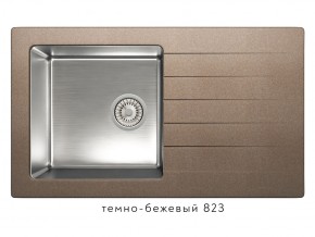 Мойка комбинированная Tolero twist TTS-860 Темно-бежевый 82 в Серове - serov.magazin-mebel74.ru | фото