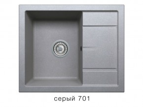 Мойка кварцевая Tolero R-107 Серый 701 в Серове - serov.magazin-mebel74.ru | фото